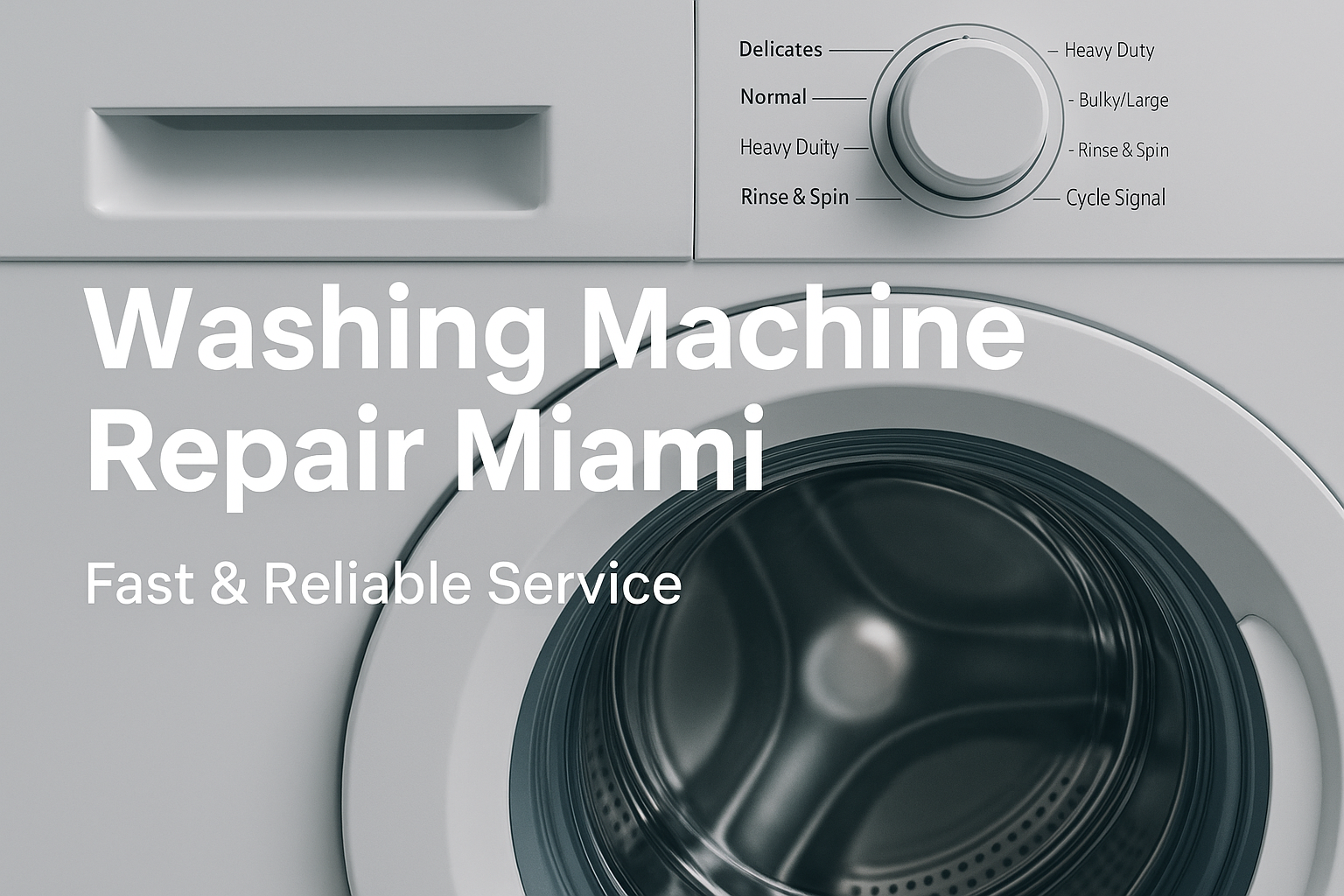 washing machine repair miami